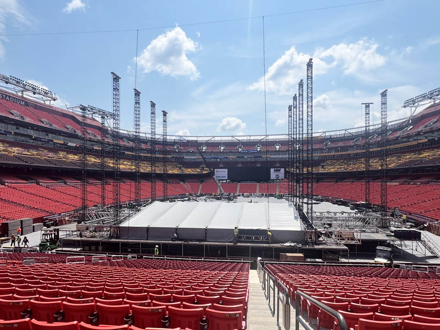 Stadium Concert Truss and Stage