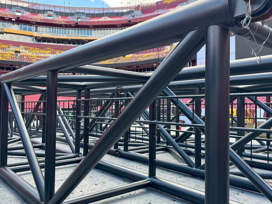 stadium-truss-powder-coated